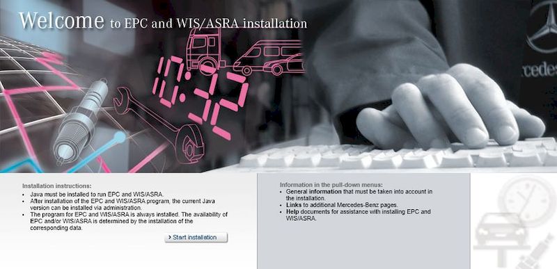 Mercedes-Benz WIS/ASRA